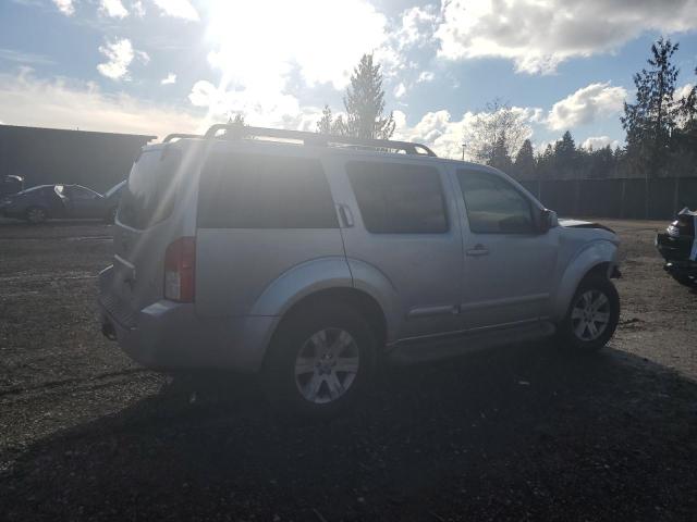 5N1AR18W85C728160 - 2005 NISSAN PATHFINDER LE ვერცხლისფერი ფოტო 3