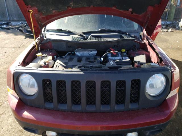 1C4NJRFBXED531223 - 2014 JEEP PATRIOT LATITUDE BURGUNDY photo 12