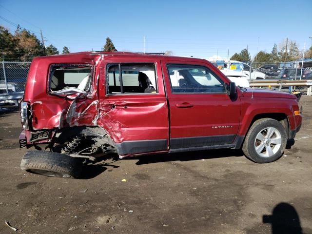 1C4NJRFBXED531223 - 2014 JEEP PATRIOT LATITUDE BURGUNDY photo 3