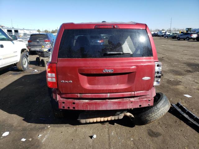 1C4NJRFBXED531223 - 2014 JEEP PATRIOT LATITUDE BURGUNDY photo 6