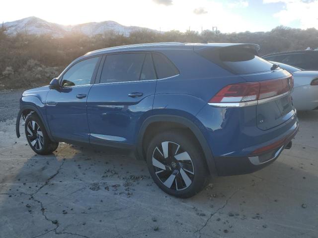 1V2HE2CA6SC200594 - 2025 VOLKSWAGEN ATLAS CROS SE BLUE photo 2