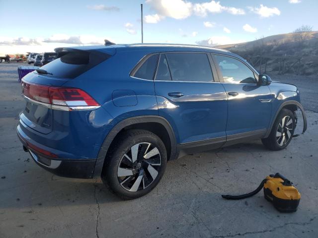 1V2HE2CA6SC200594 - 2025 VOLKSWAGEN ATLAS CROS SE BLUE photo 3