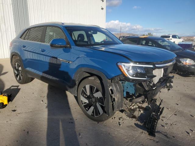 1V2HE2CA6SC200594 - 2025 VOLKSWAGEN ATLAS CROS SE BLUE photo 4