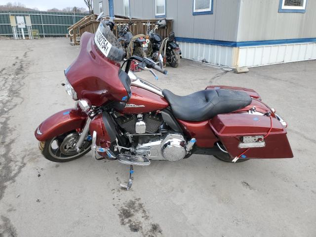 1HD1KB418AB617051 - 2010 HARLEY-DAVIDSON FLHX BURGUNDY photo 9