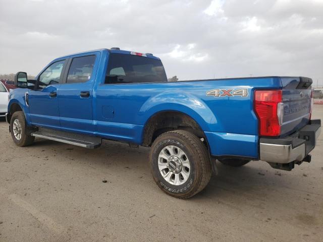1FT7W2BN2MED01251 - 2021 FORD F250 SUPER DUTY BLUE photo 2