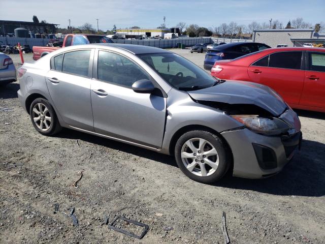 JM1BL1SG8A1341187 - 2010 MAZDA 3 I GRAY photo 4