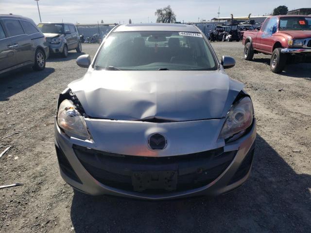 JM1BL1SG8A1341187 - 2010 MAZDA 3 I GRAY photo 5