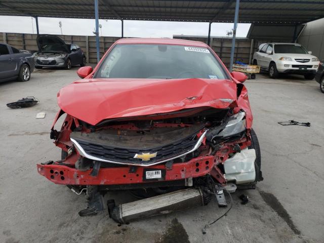 1G1BE5SMXH7238294 - 2017 CHEVROLET CRUZE LT RED photo 5