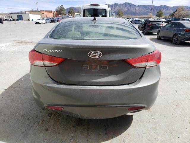 KMHDH4AE4BU121746 - 2011 HYUNDAI ELANTRA GLS GRAY photo 6