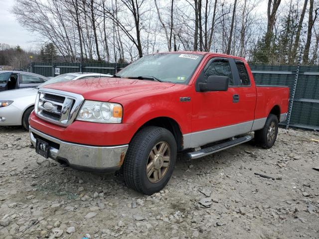 1FTPX14598FB99581 - 2008 FORD F150 RED photo 1