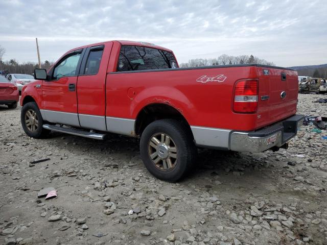 1FTPX14598FB99581 - 2008 FORD F150 RED photo 2