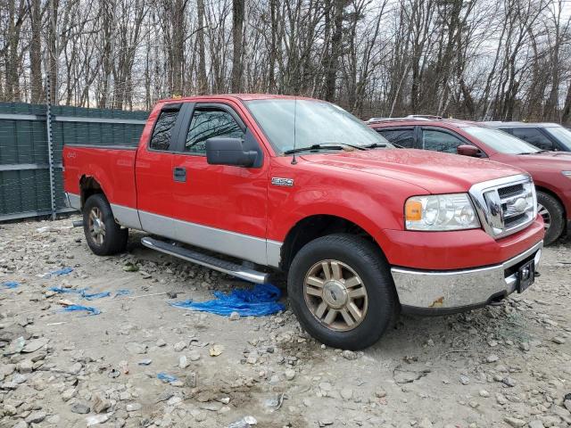 1FTPX14598FB99581 - 2008 FORD F150 RED photo 4