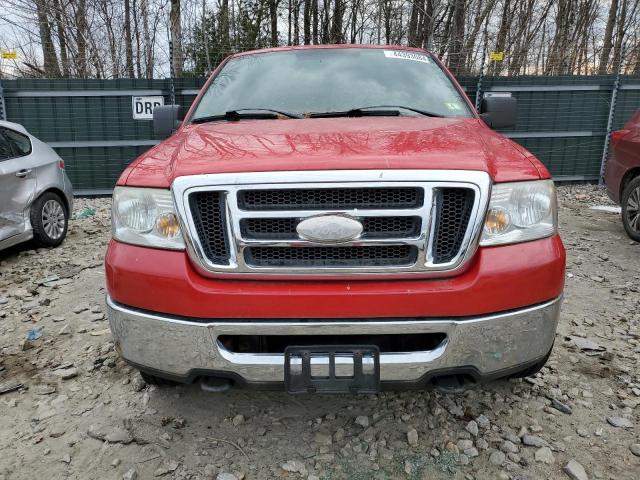 1FTPX14598FB99581 - 2008 FORD F150 RED photo 5