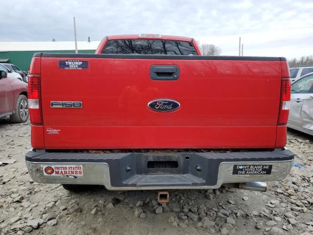 1FTPX14598FB99581 - 2008 FORD F150 RED photo 6