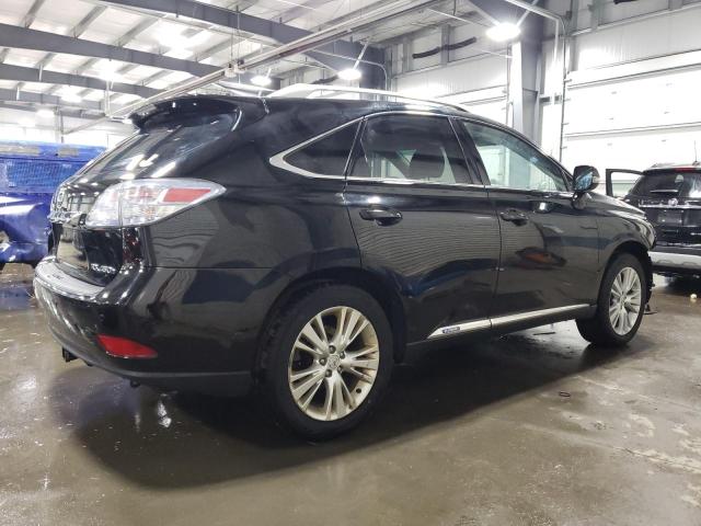 JTJBC1BA7B2036915 - 2011 LEXUS RX 450 BLACK photo 3