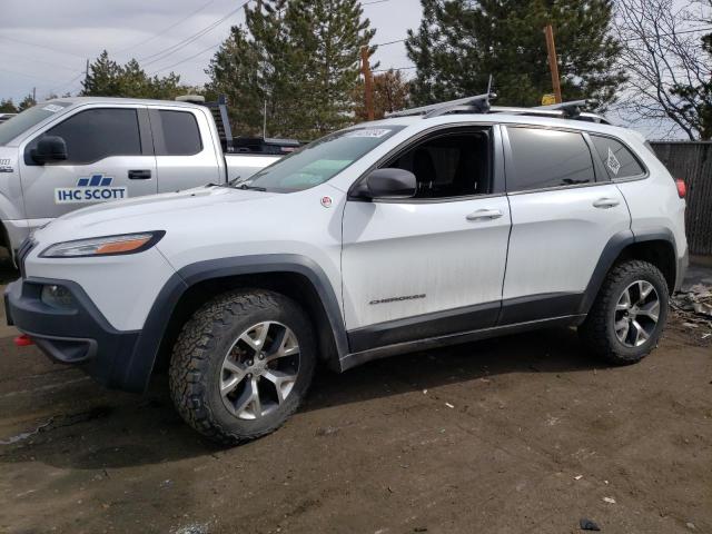 1C4PJMBS3EW180659 - 2014 JEEP CHEROKEE TRAILHAWK 白色 照片 1