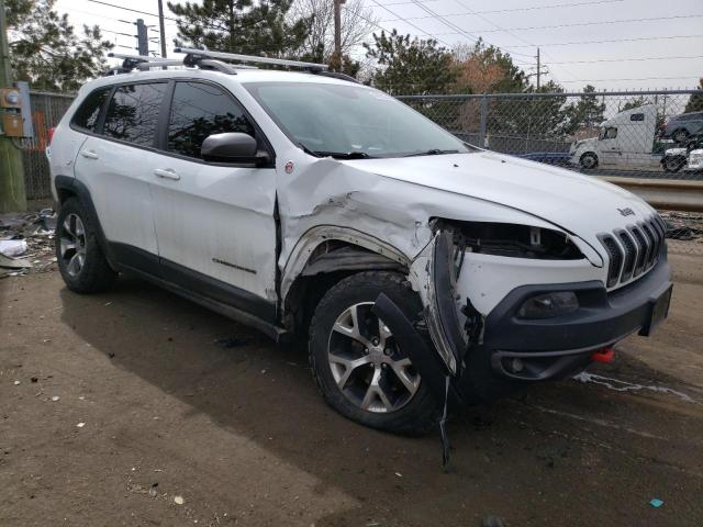 1C4PJMBS3EW180659 - 2014 JEEP CHEROKEE TRAILHAWK 白色 照片 4