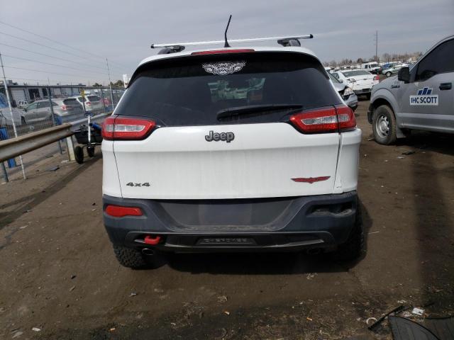 1C4PJMBS3EW180659 - 2014 JEEP CHEROKEE TRAILHAWK 白色 照片 6