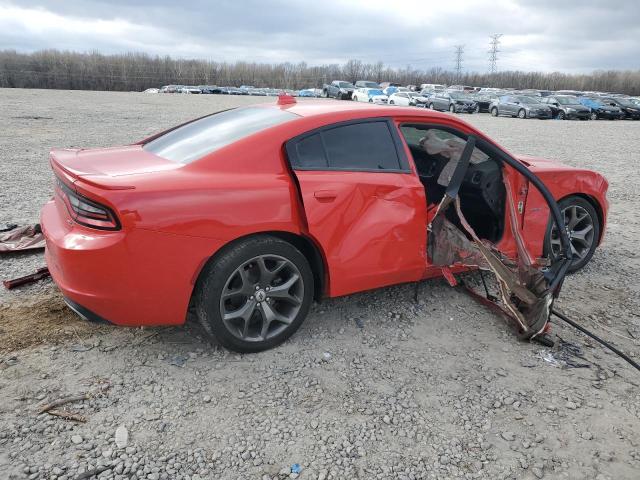 2C3CDXCT7HH525522 - 2017 DODGE CHARGER R/T RED photo 3