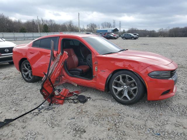 2C3CDXCT7HH525522 - 2017 DODGE CHARGER R/T RED photo 4