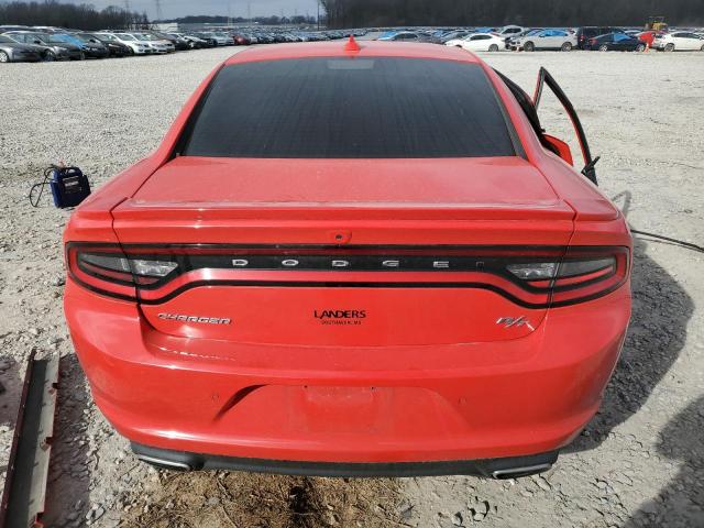 2C3CDXCT7HH525522 - 2017 DODGE CHARGER R/T RED photo 6