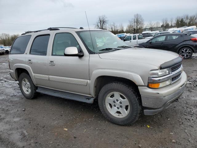 1GNEK13T25R199686 - 2005 CHEVROLET TAHOE K1500 TAN photo 4