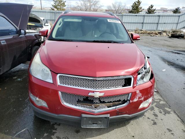 1GNKVLED7CJ301247 - 2012 CHEVROLET TRAVERSE LTZ BURGUNDY photo 5