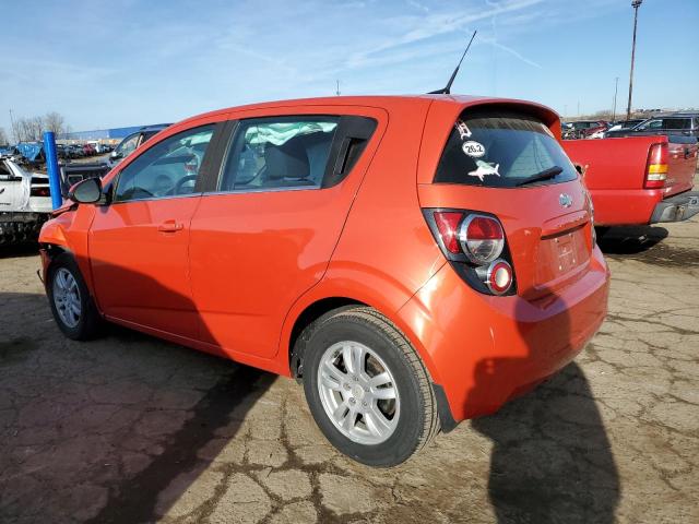 1G1JD6SB0C4189944 - 2012 CHEVROLET SONIC LT ORANGE photo 2