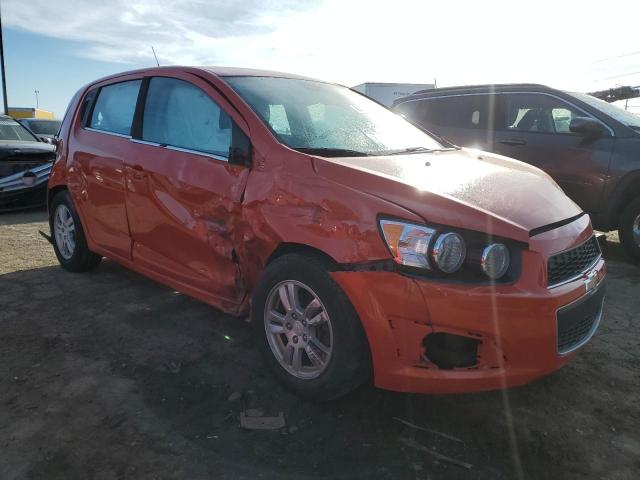 1G1JD6SB0C4189944 - 2012 CHEVROLET SONIC LT ORANGE photo 4