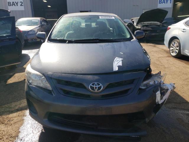 2T1BU4EE0BC725759 - 2011 TOYOTA COROLLA BASE GRAY photo 5