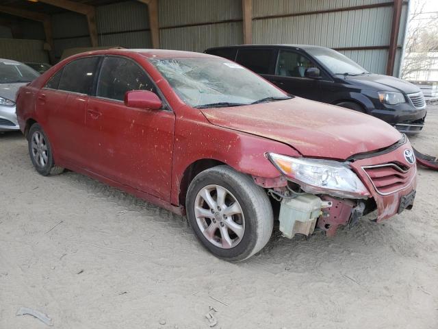 4T1BF3EK3AU073307 - 2010 TOYOTA CAMRY BASE RED photo 4