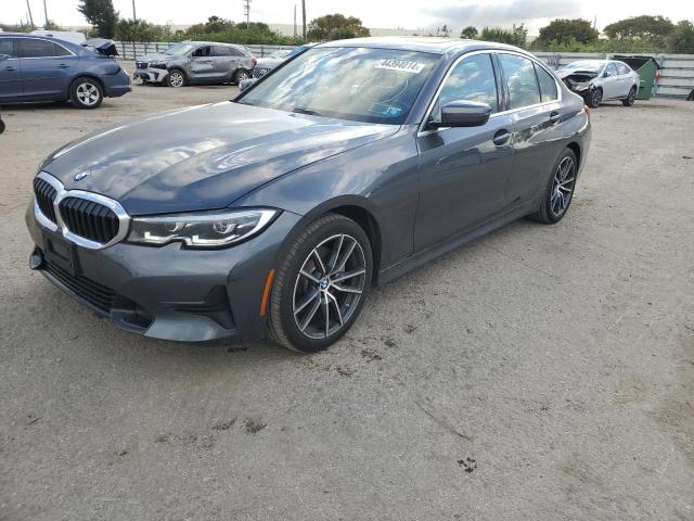 3MW5R7J09M8B65525 - 2021 BMW 330XI GRAY photo 1