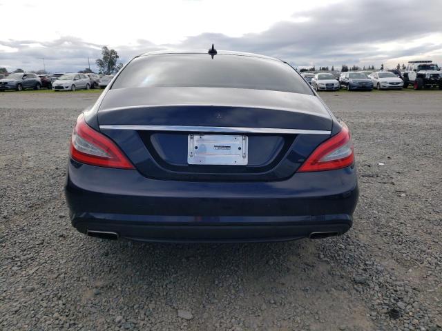 WDDLJ7DB2DA073195 - 2013 MERCEDES-BENZ CLS 550 BLUE photo 6