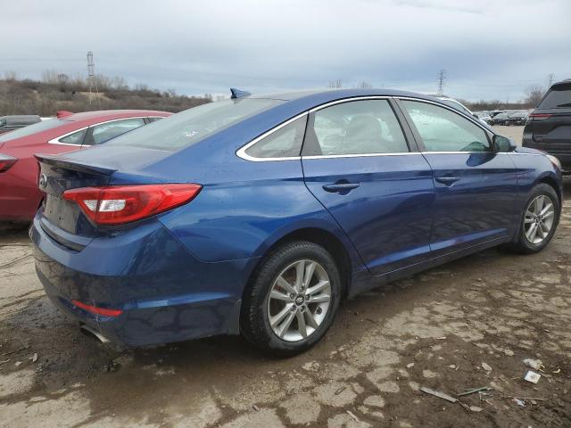 5NPE24AF8GH435744 - 2016 HYUNDAI SONATA SE BLUE photo 3