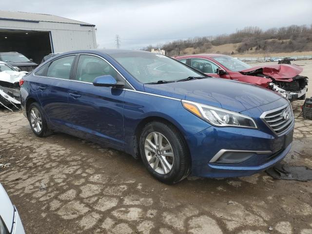 5NPE24AF8GH435744 - 2016 HYUNDAI SONATA SE BLUE photo 4