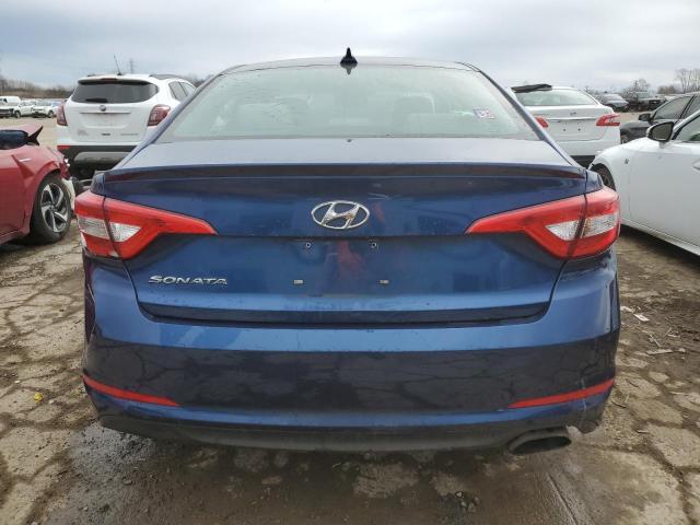 5NPE24AF8GH435744 - 2016 HYUNDAI SONATA SE BLUE photo 6