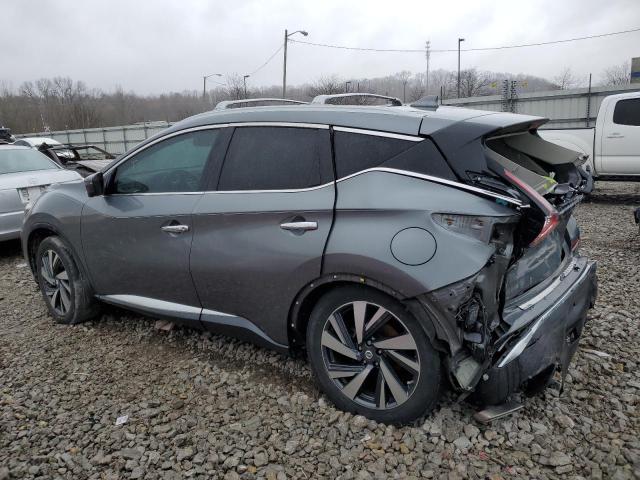 5N1AZ2MG4JN136466 - 2018 NISSAN MURANO S GRAY photo 2