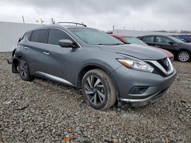 5N1AZ2MG4JN136466 - 2018 NISSAN MURANO S GRAY photo 4