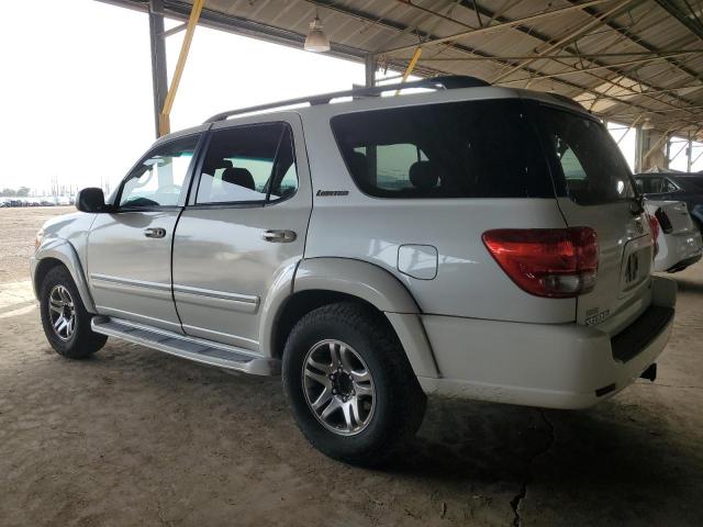 5TDZT38A17S298370 - 2007 TOYOTA SEQUOIA LIMITED WHITE photo 2