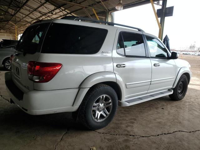 5TDZT38A17S298370 - 2007 TOYOTA SEQUOIA LIMITED WHITE photo 3