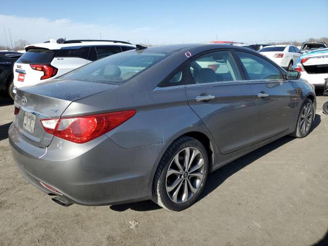 5NPEC4ABXDH594464 - 2013 HYUNDAI SONATA SE GRAY photo 3