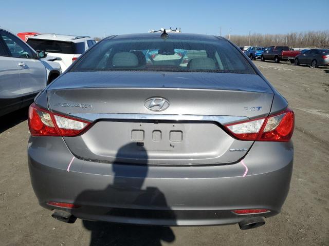 5NPEC4ABXDH594464 - 2013 HYUNDAI SONATA SE GRAY photo 6