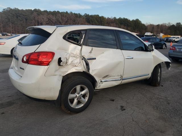 JN8AS5MT5DW043983 - 2013 NISSAN ROGUE S WHITE photo 3