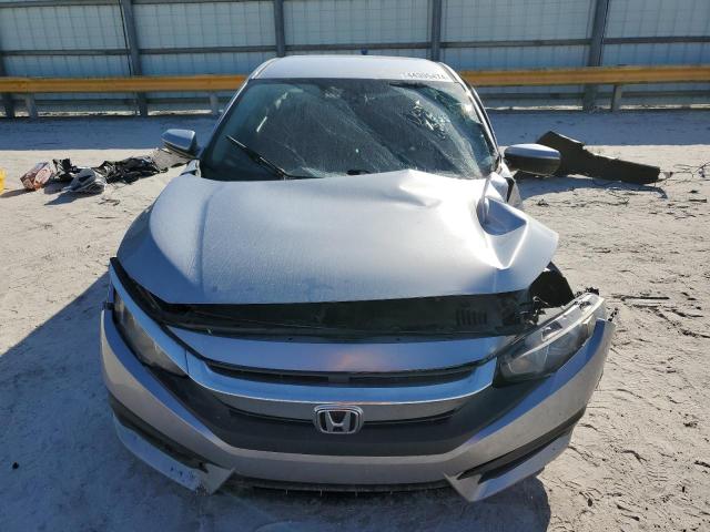 19XFC2F54JE021572 - 2018 HONDA CIVIC LX SILVER photo 5