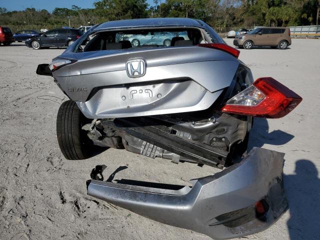 19XFC2F54JE021572 - 2018 HONDA CIVIC LX SILVER photo 6