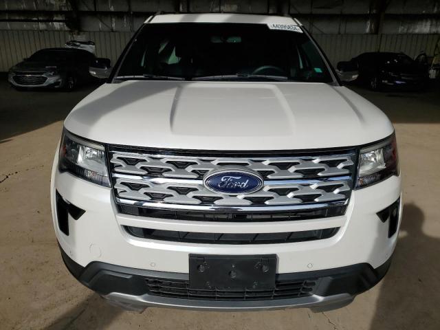 1FM5K8D85JGC40146 - 2018 FORD EXPLORER XLT WHITE photo 5