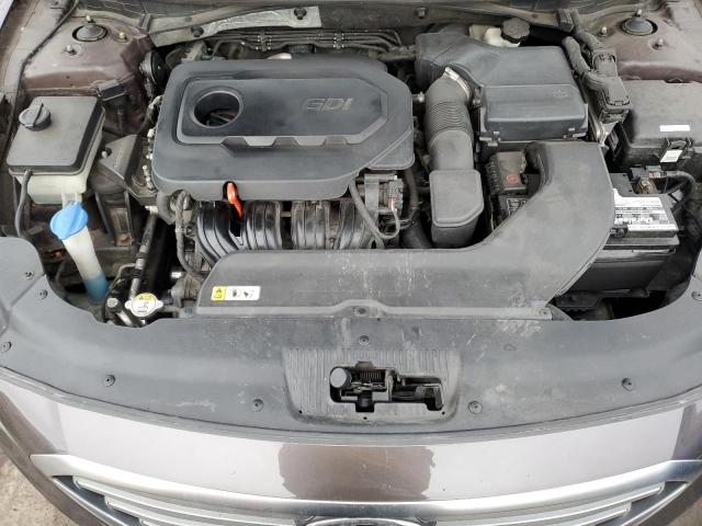 5NPE24AF6FH146828 - 2015 HYUNDAI SONATA SE CHARCOAL photo 11