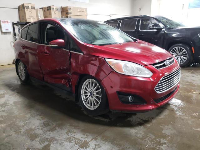 1FADP5CU1GL120817 - 2016 FORD C-MAX PREMIUM SEL RED photo 4