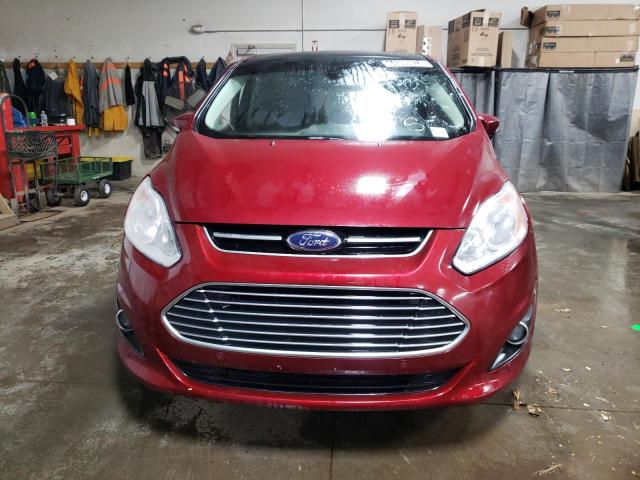 1FADP5CU1GL120817 - 2016 FORD C-MAX PREMIUM SEL RED photo 5