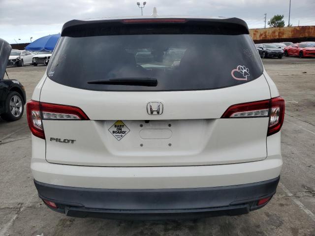 5FNYF5H12KB017303 - 2019 HONDA PILOT LX WHITE photo 6